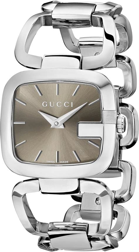 reloj gucci mujer plateado